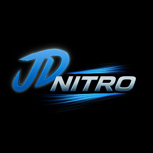 Banner promoting JDNITRO mobile app for Android and iOS